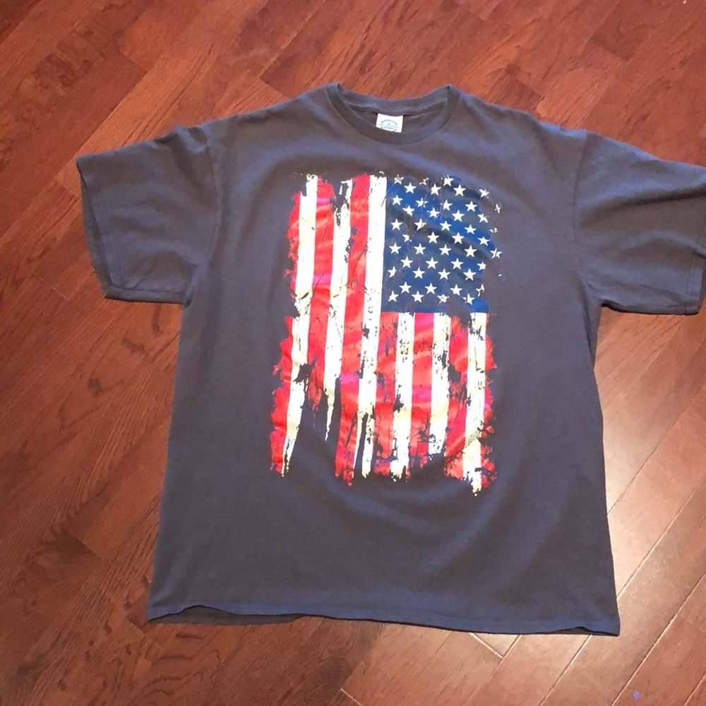 American flag tshirt